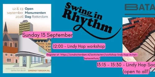 Llindy Hop at Open Monumentendag!