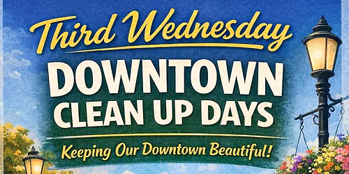 Downtown Clean Up Days