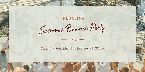 Predalina Summer Brunch Party