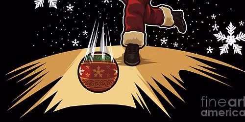 Bowl with Santa 10 year anniversary!