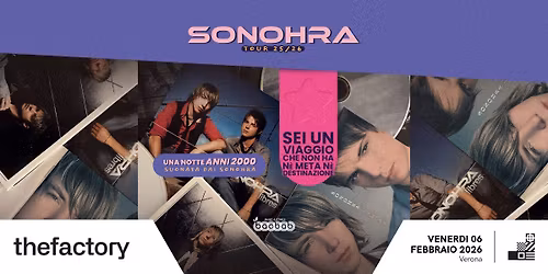 SONOHRA \u273a Tour 25\/26