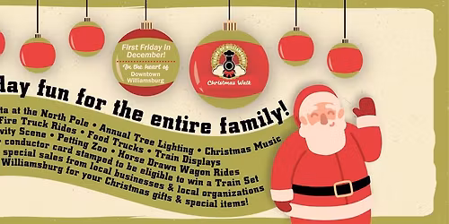 \ud83c\udf84\ud83d\ude82 Trains of Williamsburg Christmas Walk