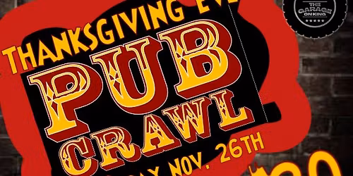 Thanksgiving Eve Pub Crawl