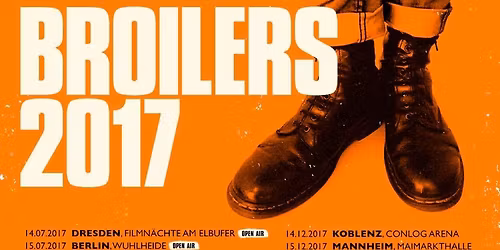 Broilers - wenn ICH Musik h\u00f6re, h\u00f6ren die Nachbarn mit