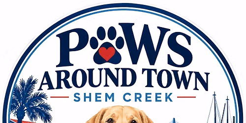 Paws Around Town 2nd event Shem Creek 