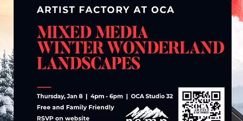 After School: Mixed Media Winter Wonderland Landscapes with Matt Hassing