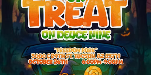 Trunk or Treat at the Duece Nine.