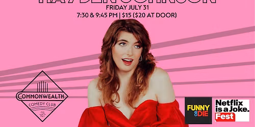 HAYDEN JOHNSON presented by Commonwealth Comedy Club