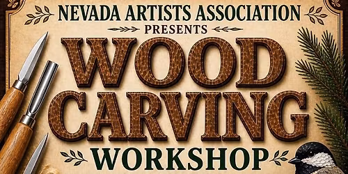 NAA presents: Wood Carving Workshop: Learn the Art of Whittling & Carving | Saturday | June 6th 2026