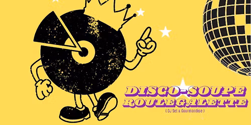 Disco-soupe avec RouleGalette : Cuisine collective et musique vinyle !