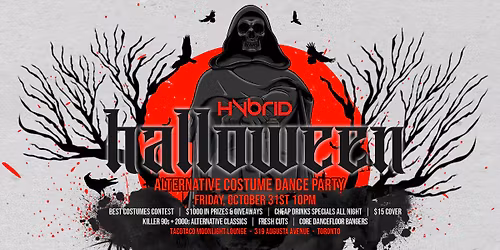 HYBRID Halloween Alternative Costume Dance Party!