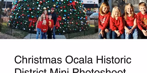 Ocala Christmas Photoshoot