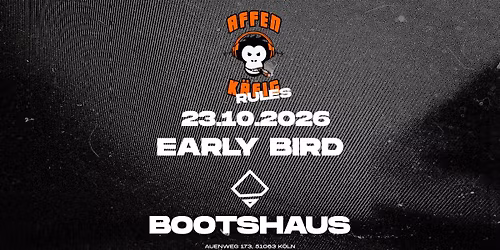 AFFENK\u00c4FIG RULES \/\/ BOOTSHAUS K\u00d6LN