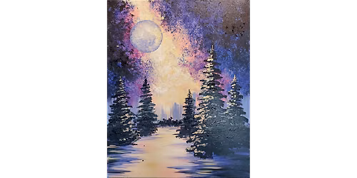Cosmic Night in the Forest - Paint and Sip in Tyler | Classpop!\u2122