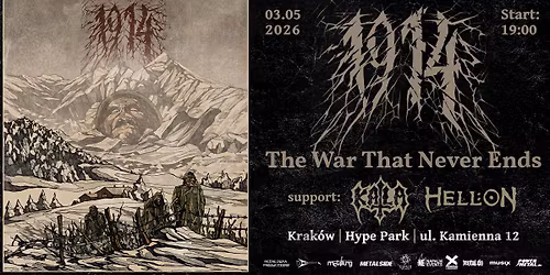 The War That Never Ends: 1914, KATLA, Hell:oN | Krakow, Hype Park | 03.05.2026