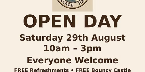 Village Hall Open Day