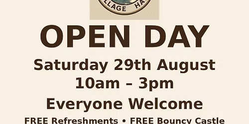 Village Hall Open Day
