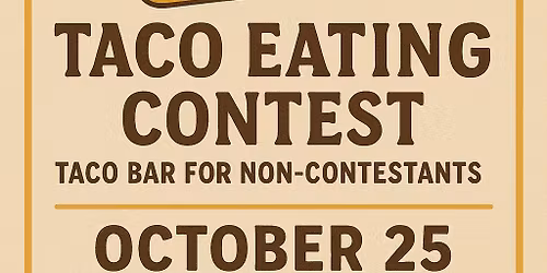 Wax Wings Brewing - Tactoberfest Taco Eating Contest