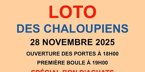 LOTO DES CHALOUPIENS