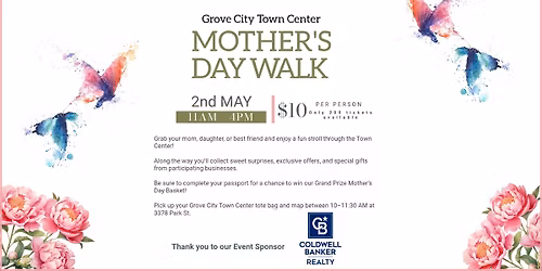 Grove City Town Center Mother's Day Walk 
