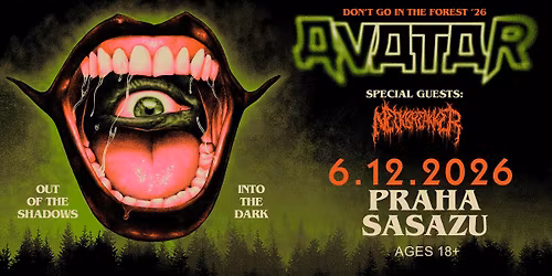 Avatar, Neckbreakker - Don\u00b4t Go In The Forrest 2026 | PRAHA - SaSaZu
