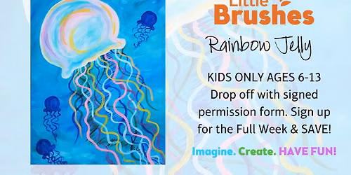 Little Brushes Summer Art Camp: Rainbow Jelly