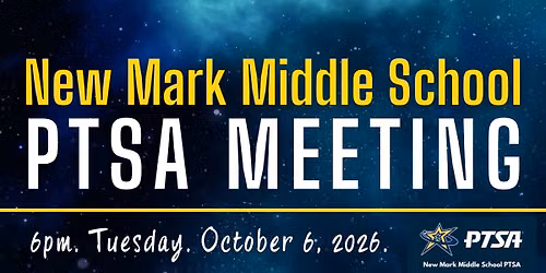 New Mark PTSA October Meeting