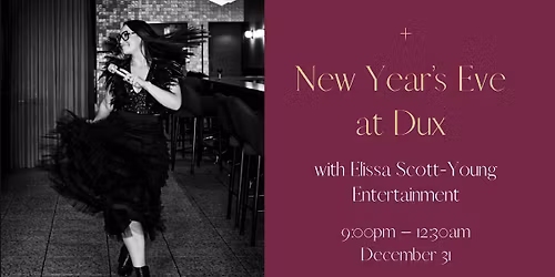 New Year\u2019s Eve at Dux