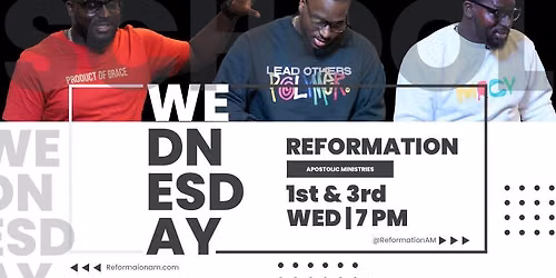 Wednesday School - Every 1st and 3rd Wednesday