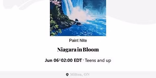 Paint Nite at Boston Pizza Milton!