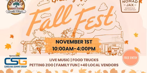 3rd Annual Fall Fest