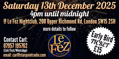 Starpoint Radio 40th Anniversary Party