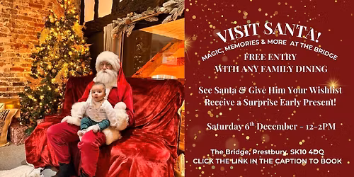 See Santa at The Bridge