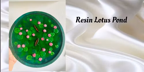 Resin Lotus Pond