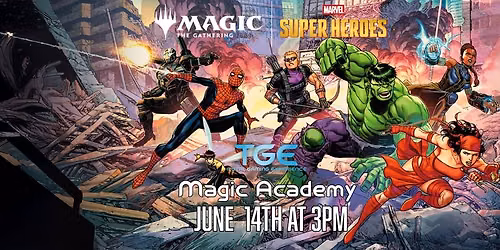 MTG MARVEL SUPER HEROES  MAGIC ACADEMY 