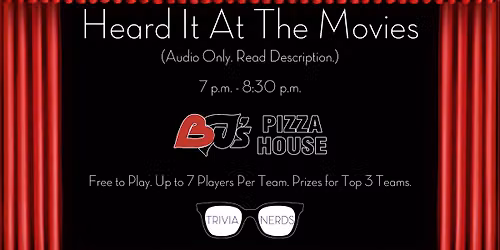 Heard It At The Movies Trivia (read description)