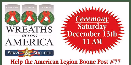 Wreaths Across America Ceremony