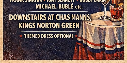 An evening of swing & jazz featuring Martin Leonard