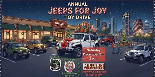 Jeeps for Joy \ud83c\udf84 Holiday Toy Drive