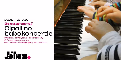 Babakoncert \/\/ Cipollino babakoncertje