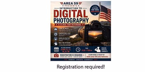 Introduction to Digital Photography (Veterans Session)
