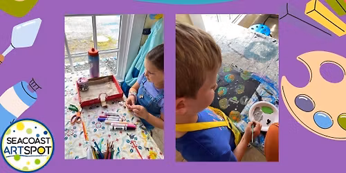 Exploring Art! K and up! 4 weeks $135