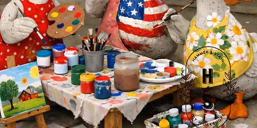 Gussy Up Your Goose (The Avenue West) - Paint Your Own Porch Goose