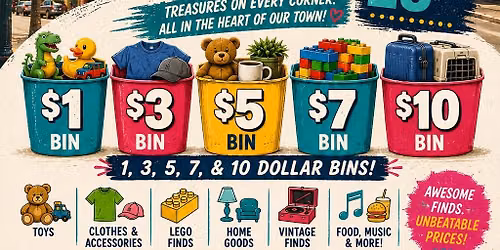 Downtown Lake Worth Bin Sale Weekend | June 27-28