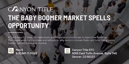 The Baby Boomer Market Spells Opportunity