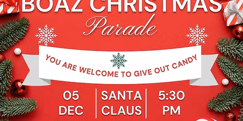 Boaz Chamber Christmas Parade