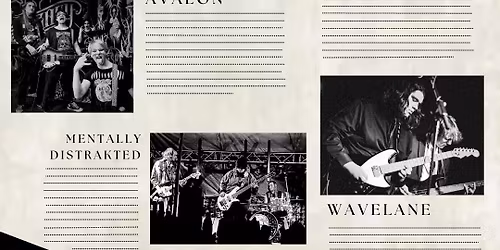 THE CASK ROOM 11/15 • AVALON, BOXFAN, MENTALLY DISTRAKED, WAVELANE