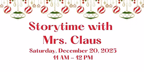 Storytime with Mrs. Claus