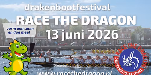 Drakenbootfestival Race The Dragon 2026