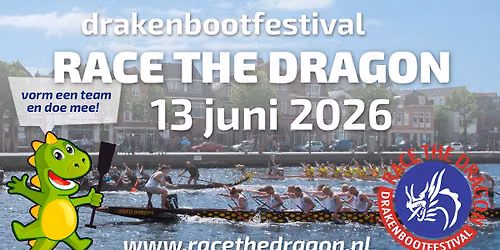 Drakenbootfestival Race The Dragon 2026